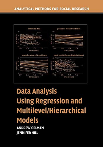 Data Analysis Using Regression and Multilevel/Hierarchical Models (Analytical Methods for Social Research) von Cambridge University Press